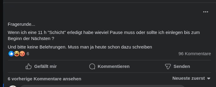 Scherz oder ernst?