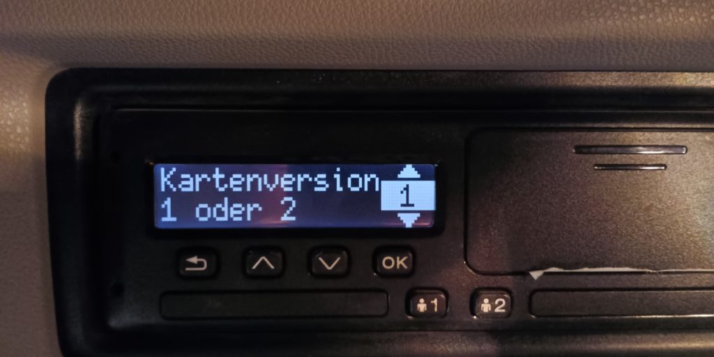 Digitaler Fahrtenschreiber Digitaler Fahrtenschreiber neue Generation
