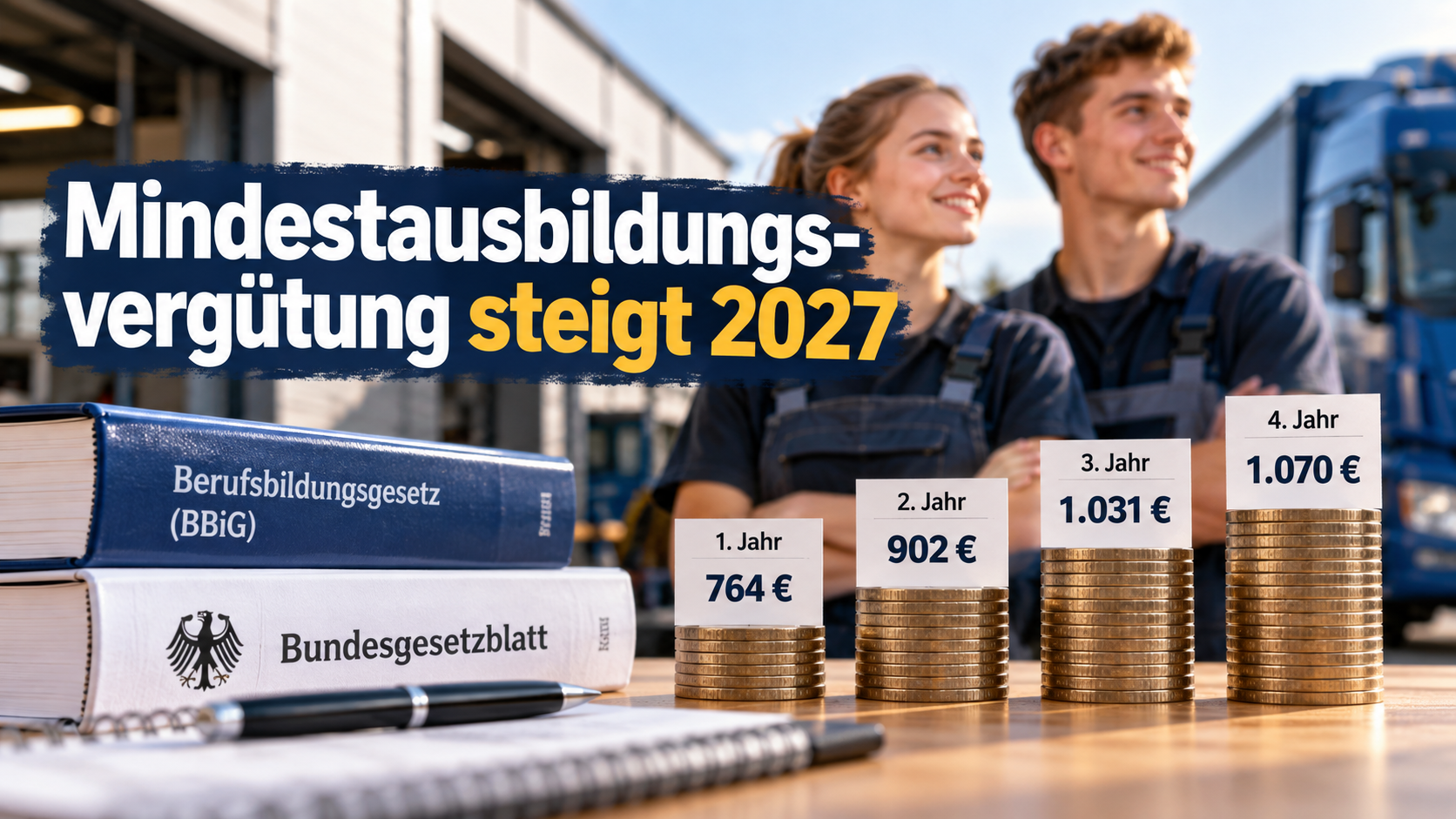 Featured image of post Mindestausbildungsvergütung steigt 2027