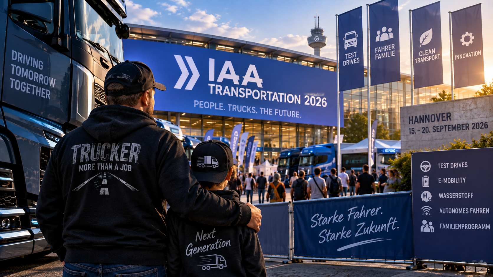 Featured image of post IAA TRANSPORTATION 2026: Fahrer, Familien und jede Menge neue Technik
