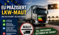 Featured image of post EU präzisiert die Regeln für die Lkw-Maut – was sich ab 1. Juli 2026 ändert