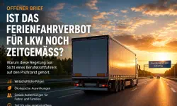 Featured image of post Offener Brief: Ist das Ferienfahrverbot für Lkw noch zeitgemäß?