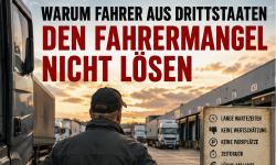 Featured image of post Warum Fahrer aus Drittstaaten den Fahrermangel nicht lösen