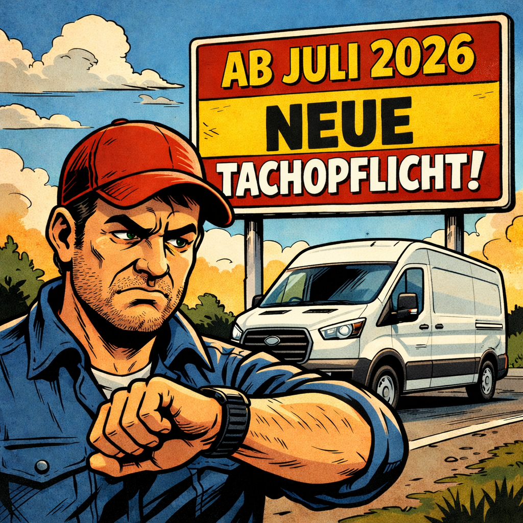 Neue Tachopflicht ab Juli 2026