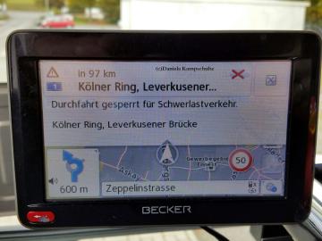 Leverkusener Brücke ist gesperrt