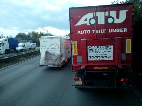 LKW im Stau